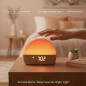 Réveil lumineux Sunrise avec sons blancs, 30 sons apaisants, 10 couleurs de veilleuse, sans écran – Paus Réveil lumineux Sunrise avec sons blancs, 30 sons apaisants, 10 couleurs de veilleuse, sans écran – Paus