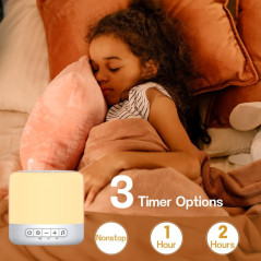 Easysleep Soundbar White Noise Machine with 30 Sounds & Night Light