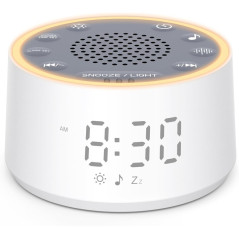 Dreamegg Sound Machine & Nursery Lamp – Soothing Sounds & Night Light
