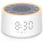 Dreamegg Sound Machine with Nursery Lamp - Soothing Sounds, Timer, Memory, 10-Color Night Light, White Dreamegg Sound Machine with Nursery Lamp - Soothing Sounds, Timer, Memory, 10-Color Night Light, White