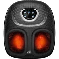 Appareil de Massage Pieds 5 Niveaux, Chaleur & Compression