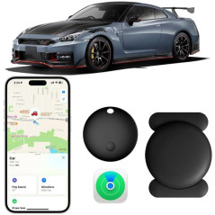 Mini GPS Vehicle Tracker, No Fees, Bluetooth, Magnetic, IP67 Waterproof, 12-Month Battery, No Subscription