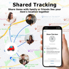 Mini GPS Vehicle Tracker - No Fees, Magnetic, Waterproof, 12-Month Battery