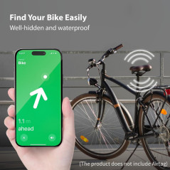 BONE Air Tracker Tag : Support GPS Étanche et Antivol Vélo
