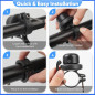 MiLi Anti-Theft Bluetooth Bike Bell with Tracker for iOS & Android | Apple Find My & Google Compatible, IP67 Waterproof