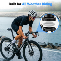 MiLi Anti-Theft Bike Bell with Bluetooth Tracker & Apple Find My Compatible