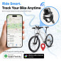 MiLi Anti-Theft Bluetooth Bike Bell with Tracker for iOS & Android | Apple Find My & Google Compatible, IP67 Waterproof