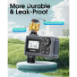 Outdoor Garden Hose Water Timer with Rain Delay, Manual Mode & Automatic Drip Irrigation Controller Outdoor Garden Hose Water Timer with Rain Delay, Manual Mode & Automatic Drip Irrigation Controller