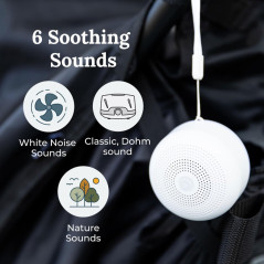 Yogasleep Travel Mini : Machine à bruit blanc portable et rechargeable