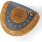 Raynic Portable Noise Machine, Battery Powered Sound Machine with 36 Soothing Sounds, Timer, USB, Headphone Jack - Yellow Wood G Raynic Portable Noise Machine, Battery Powered Sound Machine with 36 Soothing Sounds, Timer, USB, Headphone Jack - Yellow Wood G