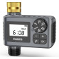Outdoor Garden Hose Water Timer with Rain Delay, Manual Mode & Automatic Drip Irrigation Controller