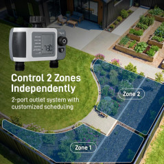 Orbit B-hyve XD 2-Port Smart Hose Timer with Bluetooth & App Control