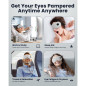 Masque Chauffant Yeux Sans Fil - Soulagement Sécheresse, Améliore Sommeil, Lavable, Coque Remplaçable Masque Chauffant Yeux Sans Fil - Soulagement Sécheresse, Améliore Sommeil, Lavable, Coque Remplaçable