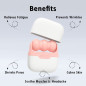 Leeshine Ice Roller Set for Face & Eyes – 2 Cold Therapy Rollers with Travel Case, Pink Skin Care Tool Leeshine Ice Roller Set for Face & Eyes – 2 Cold Therapy Rollers with Travel Case, Pink Skin Care Tool