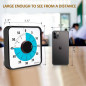 Minuteur Visuel Secura 60 Min, 19 cm, Mécanique Durable avec Aimant, Bleu - Pour Enfants et Adultes Minuteur Visuel Secura 60 Min, 19 cm, Mécanique Durable avec Aimant, Bleu - Pour Enfants et Adultes