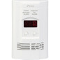 Kidde 3rd Edition Carbon Monoxide & Explosive Gas Alarm, Plug-in with Battery Backup, Digital Display