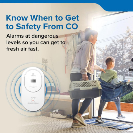 Détecteur Monoxyde de Carbone Kidde COP – Sécurité 85dB
