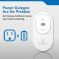 Kidde 5th Edition Carbon Monoxide Detector, Plug-in & Battery Backup, Rotating Plug, 85dB Alarm