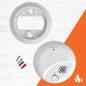 First Alert SMI110 Smoke Alarm with 10-Year Battery Life, Reliable Fire Safety Detector First Alert SMI110 Smoke Alarm with 10-Year Battery Life, Reliable Fire Safety Detector