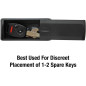 Master Lock Boîte à Clés Magnétique Noire 207D, Cache Clés 1-2 Clés, Fixation Acier, Couvercle Coulissant Master Lock Boîte à Clés Magnétique Noire 207D, Cache Clés 1-2 Clés, Fixation Acier, Couvercle Coulissant