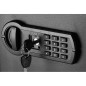 Amazon Basics Steel Home Security Safe Box, Electronic Keypad, 1.8 Cu Ft, Black, 13.8W x 13D x 19.7H Amazon Basics Steel Home Security Safe Box, Electronic Keypad, 1.8 Cu Ft, Black, 13.8W x 13D x 19.7H