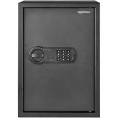 Amazon Basics Steel Home Security Safe Box with Electronic Keypad Lock