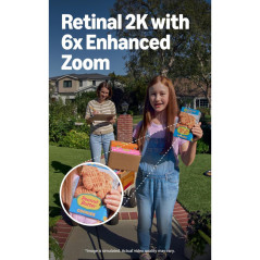 Ring Battery Doorbell 2K Retinal – Wide-Angle, 6x Zoom, Two-Way Talk