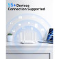 AX3000 WiFi 6 Router - Gigabit Wireless Internet, 6 Antennas, Covers 3500 sq.ft, Connects 105 Devices, IPv6 AX3000 WiFi 6 Router - Gigabit Wireless Internet, 6 Antennas, Covers 3500 sq.ft, Connects 105 Devices, IPv6