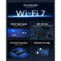 Routeur Wi-Fi 7 Cudy BE6500 Tri-Bande 5765+688 Mbps, 5x GbE, 4 Antennes, Quad-Core 2 GHz, VPN, Mesh, Câble Inclus Routeur Wi-Fi 7 Cudy BE6500 Tri-Bande 5765+688 Mbps, 5x GbE, 4 Antennes, Quad-Core 2 GHz, VPN, Mesh, Câble Inclus