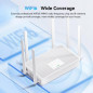 Routeur WiFi 6 AX3000 2026, Dual Band, 6 Antennes Haut Gain, 4 Ports Gigabit, VPN, Facile à Installer Routeur WiFi 6 AX3000 2026, Dual Band, 6 Antennes Haut Gain, 4 Ports Gigabit, VPN, Facile à Installer