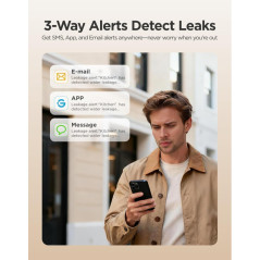 Détecteur Fuite d'Eau Intelligent GoveeLife 3x Longue Portée