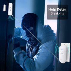 Door Chime Alarm with 500FT Range, 58 Chimes & Volume for Home Safety