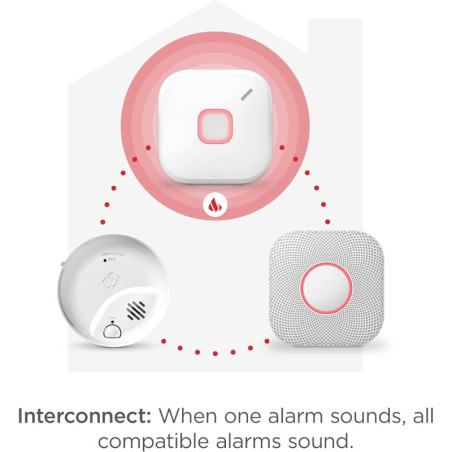 First Alert SC5 Smart Hardwire Smoke & Carbon Monoxide Alarm - Model SMCO600NV-AC