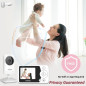 VTimes Baby Monitor with Camera & Audio, 2.4 LCD, No WiFi, Two-Way Talk, Night Vision, 1000ft Range VTimes Baby Monitor with Camera & Audio, 2.4 LCD, No WiFi, Two-Way Talk, Night Vision, 1000ft Range