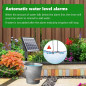 Système d'Irrigation Solaire 49FT Automatique pour 15 Pots, 25 Modes, 900ml/min, Alimentation Solaire/USB Système d'Irrigation Solaire 49FT Automatique pour 15 Pots, 25 Modes, 900ml/min, Alimentation Solaire/USB