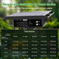 49FT Solar Drip Irrigation Kit for 15 Pots, 25 Timer Modes, 900ml/min Flow, Solar & USB Powered 49FT Solar Drip Irrigation Kit for 15 Pots, 25 Timer Modes, 900ml/min Flow, Solar & USB Powered