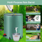 Baril Pluvial Pliable 53 Gal - Réservoir Portable avec Robinet, Filtre & Kit Débordement pour Collecte d'Eau de Pluie Baril Pluvial Pliable 53 Gal - Réservoir Portable avec Robinet, Filtre & Kit Débordement pour Collecte d'Eau de Pluie