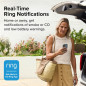 Détecteur de fumée et monoxyde de carbone Kidde Smart avec Ring, pile AA, modèle RGCUDR-RW