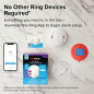 Kidde Smart Smoke & CO Detector with Ring, Battery-Powered AA, Model RGCUDR-RW