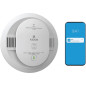 Kidde Smart Smoke & CO Detector with Ring, Battery-Powered AA, Model RGCUDR-RW