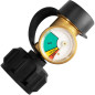 Indicateur de niveau et détecteur de fuite pour réservoir propane 5-40 lb avec connexion QCC1 Type 1 Indicateur de niveau et détecteur de fuite pour réservoir propane 5-40 lb avec connexion QCC1 Type 1