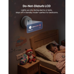 X-Sense SC01 Smoke & CO Detector | 10-Year Battery, LCD Display, UL Certified