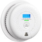X-Sense SC01 Smoke & Carbon Monoxide Detector, 10-Year Battery, LCD Display, UL Certified, 1-Pack