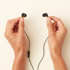 Écouteurs Amazon Basics avec Micro, Jack 3,5 mm, Son HD