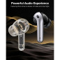 TAGRY True Wireless Bluetooth Earbuds with 60H Playback, LED Power Display, Wireless Charging, IPX5 Waterproof, Mic TAGRY True Wireless Bluetooth Earbuds with 60H Playback, LED Power Display, Wireless Charging, IPX5 Waterproof, Mic