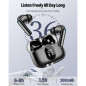Wireless Bluetooth 5.4 Earbuds, Noise Cancelling Mic, Bass Stereo, LED Display, IP7 Waterproof, 36H Playtime