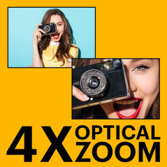 KODAK PIXPRO FZ45 16MP Camera - 4X Zoom, 1080p HD, 27mm Wide Lens