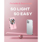 Lecran Appareil Photo Numérique FHD 1080P Rose, 32GB, Zoom 16X, Anti-Tremblement, Cadeau Idéal Enfants Lecran Appareil Photo Numérique FHD 1080P Rose, 32GB, Zoom 16X, Anti-Tremblement, Cadeau Idéal Enfants