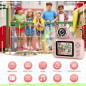 Appareil Photo Enfant Makolle Rose HD avec Trépied et Carte SD, Cadeau Anniversaire Noël 3-12 ans Appareil Photo Enfant Makolle Rose HD avec Trépied et Carte SD, Cadeau Anniversaire Noël 3-12 ans