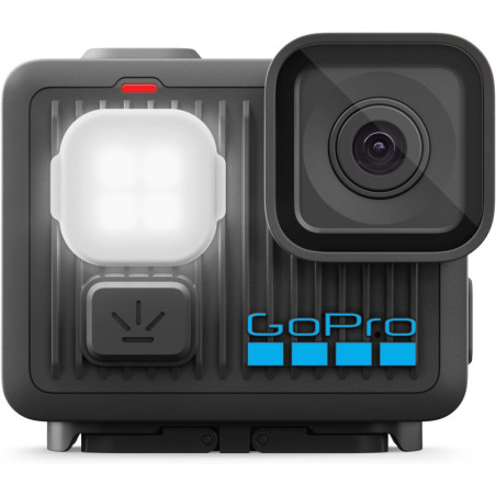 GoPro LIT Hero - Lightweight Waterproof Action Camera, 4K60 UHD, 12MP, Touchscreen, Built-in Light, Stabilized